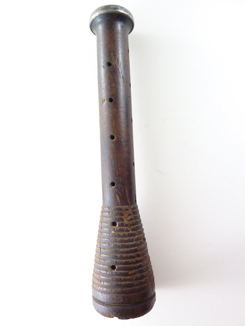 Vintage Wooden 12 Inch Beehive Bobbin Spool Industrial Textile Mill